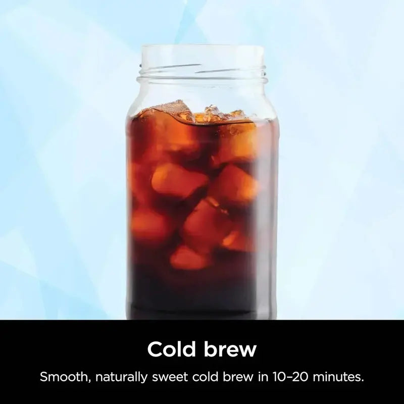 Multi-Method Hot & Iced Coffee Maker: Fast Cold Brew, 4 Brew Styles, 8 Customizable Sizes