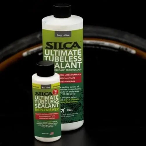 SILCA Ultimate Tubeless Tire Sealant with FIBERFOAM | 32oz | Long-Lasting, Fast-Sealing for MTB, Road, Gravel Bikes