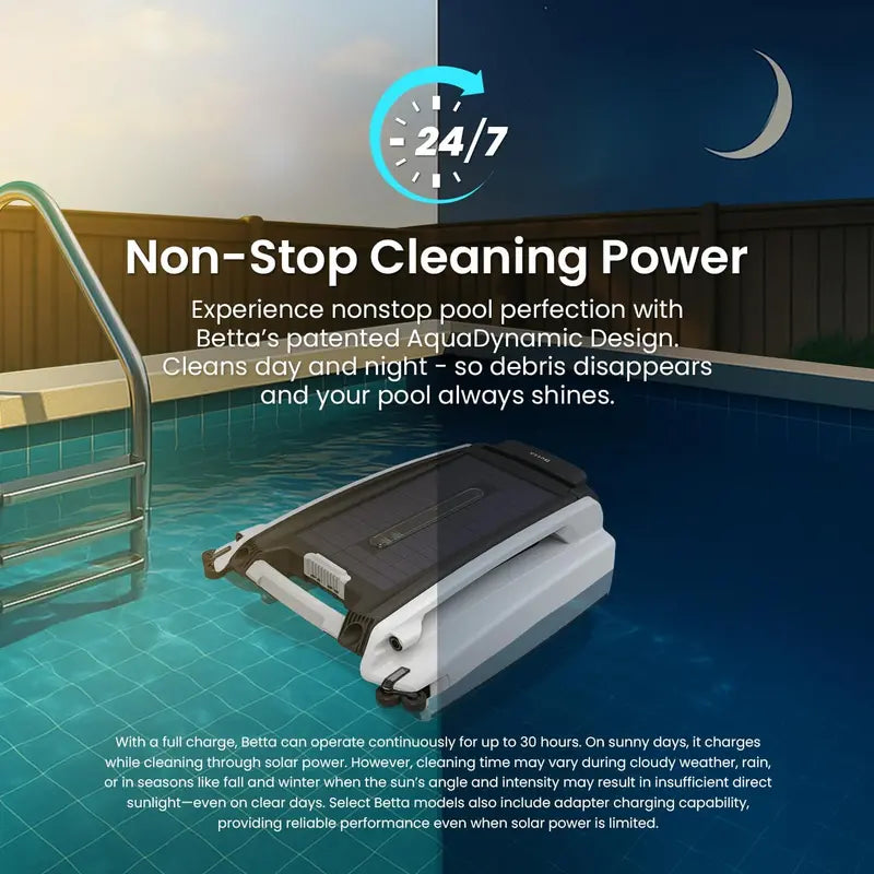 Solar-Powered Pool Skimmer Robot – SE Series with Dual-Salt Chlorine-Resistant Motor & Enhanced Durability