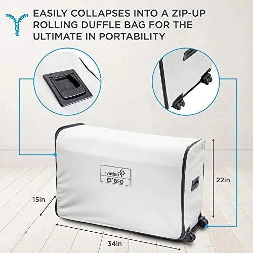 Portable Folding Bed – Quick-Setup Guest or Travel Bed