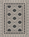Safavieh Veranda Eyvor Indoor/ Outdoor Rug - 2'3" x 6' Runner - Ivory/Slate
