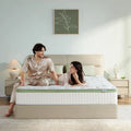 Queen Memory Foam Hybrid Mattress — 12-Inch Medium-Firm Sleep Surface with Pocket Coils & Temperature Control