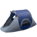 Quick-Setup Single-Person Pop-Up Camping Tent with Integrated Carry Bag