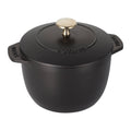 Staub Cast Iron 1.5-Quart Petite French Oven - Matte Black
