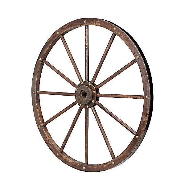 Red Shed 35 in. Decorative Wagon Wheel