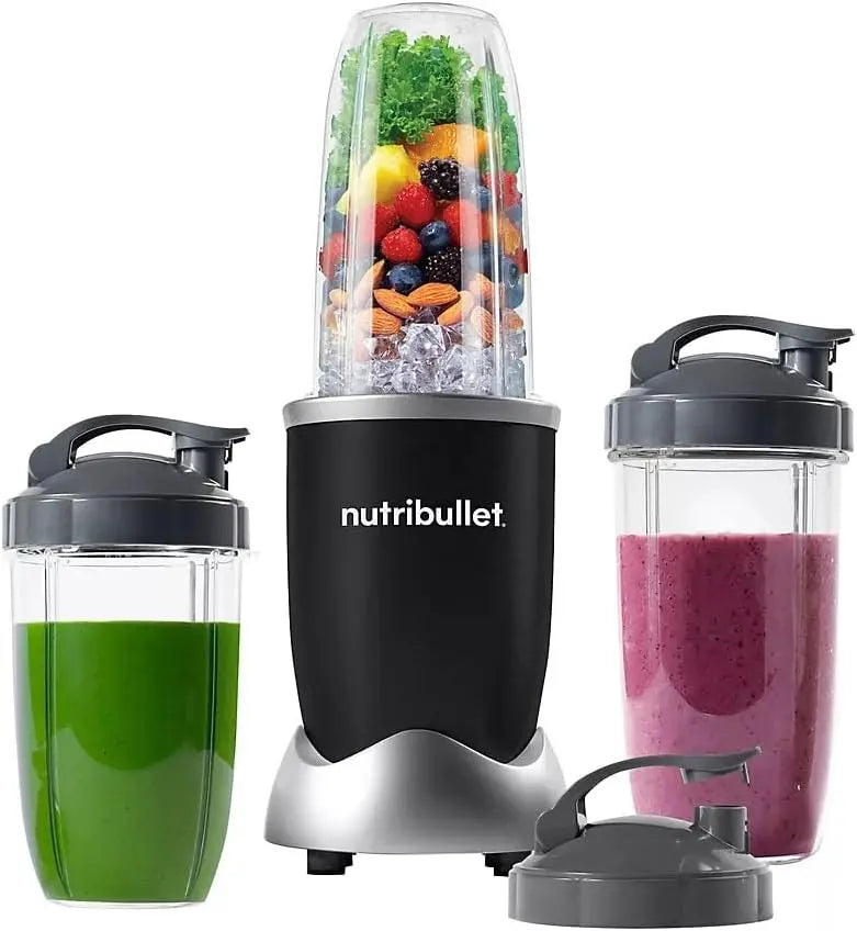 NutriBullet Pro 900W Blender, Matte Black – Compact, Powerful, Easy-Clean Smoothie Maker