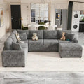 Modular Sectional Sofa with Pull-Out Sleeper Function – Convertible Couch Bed for Small Spaces