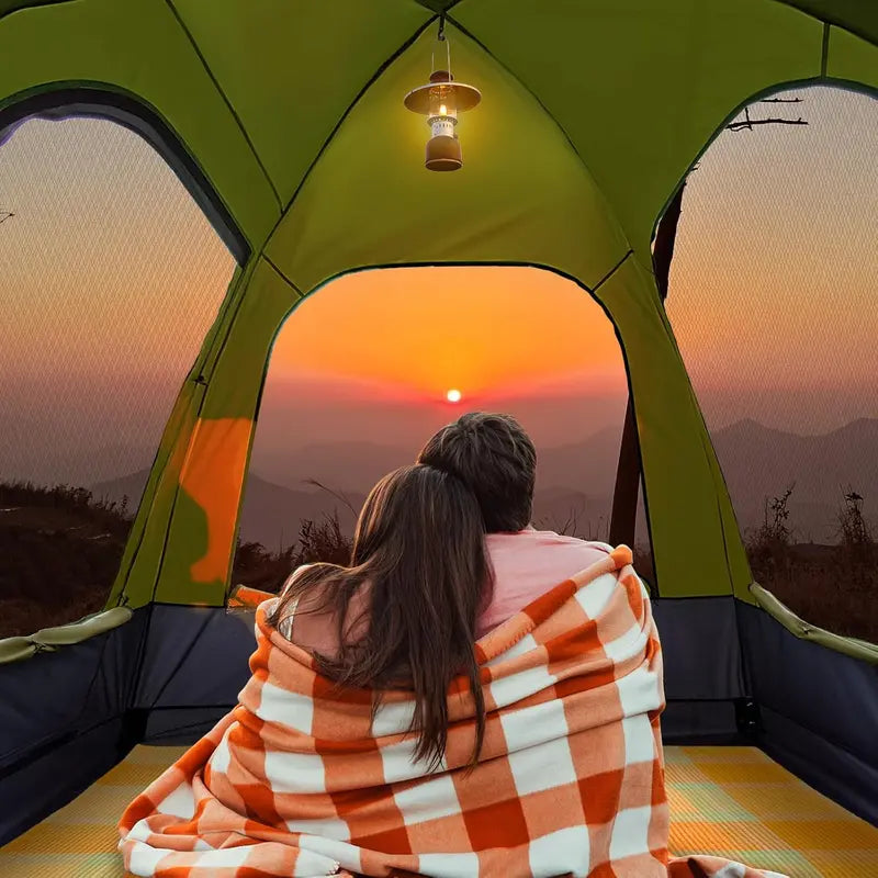 Waterproof SUV Car Tent – PU3000mm Double-Layer Design, Tailgate-Compatible, Includes Storage Bag & Rainfly