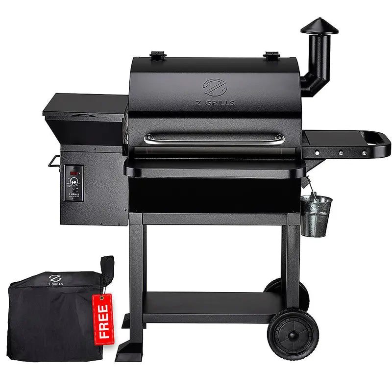 Z Grills – Wood Pellet Grill and Smoker 1060 sq. in. – Black