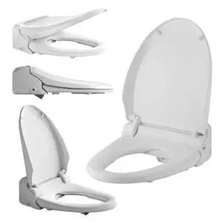 USPA 6800 Electric Bidet Seat – Luxury Elongated Toilet Attachment in White