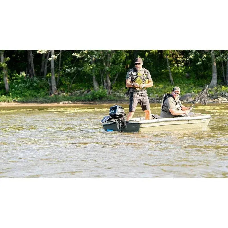 Pelican Intruder 12 Foot Jon Boat – Lightweight Aluminum Fishing Craft