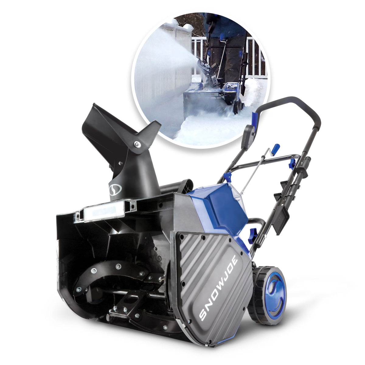 Snow Joe Snow Blower IONMAX, Cordless Electric Kit with LED Light, 24V - X2 - SB18 - TV1