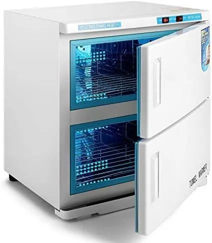 Professional White Hot Towel Warmer Cabinet for Spas, Salons & Home Use – 32L Capacity