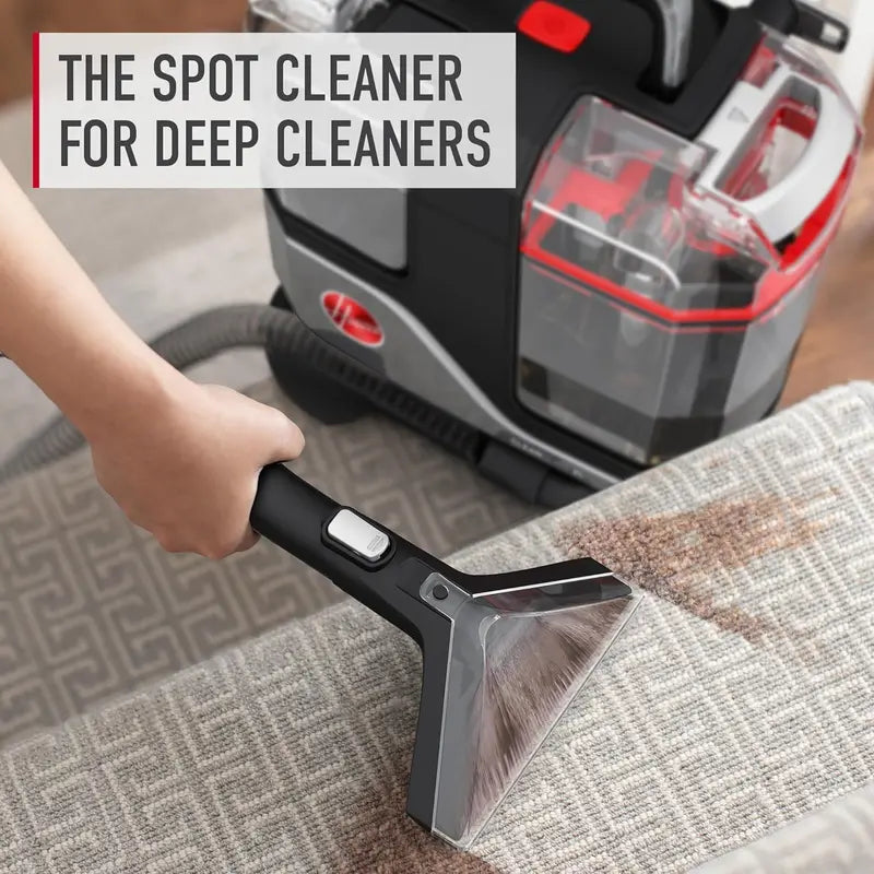 Hoover CleanSlate Plus Spot Cleaner – Portable Carpet & Upholstery Extractor with Multi-Tool Attachments