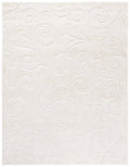 Safavieh Florida Shag SG455-1111 Creme/Creme Rug, Creme / 2'3" x 13' Runner