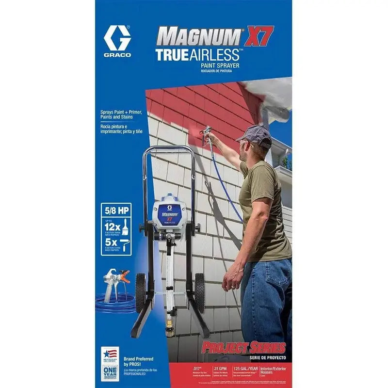 Graco Magnum X7 High-Performance Airless Paint Sprayer – Model 262805