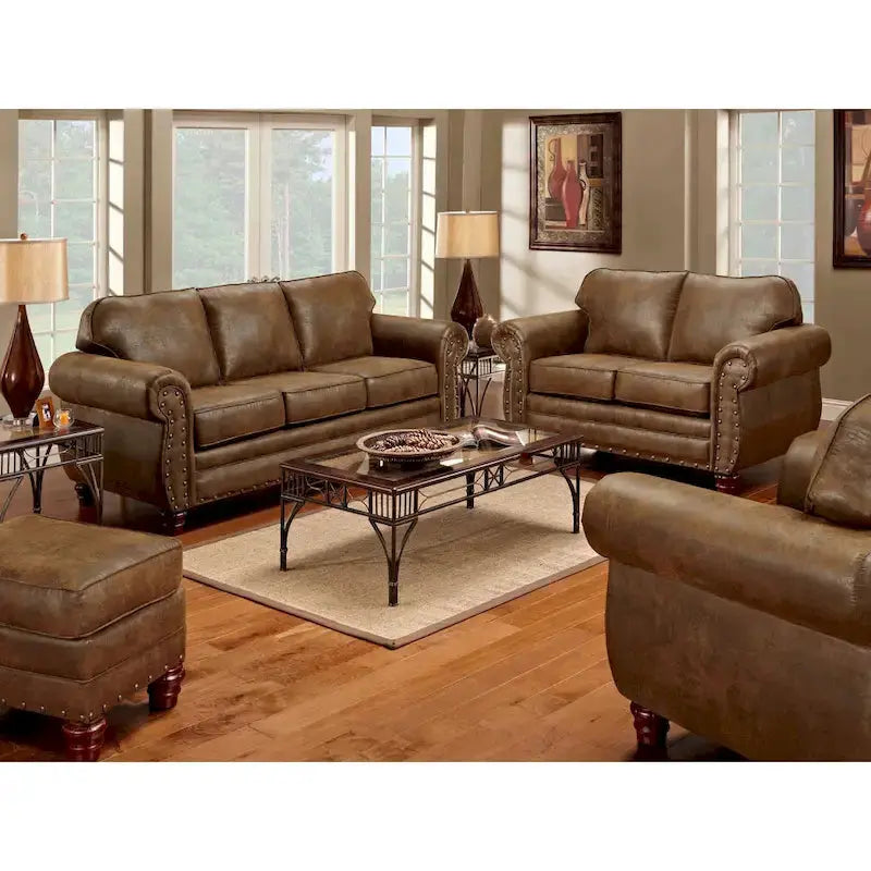 Sedona Modern Upholstered Sofa with Clean Lines and Comfortable Seating