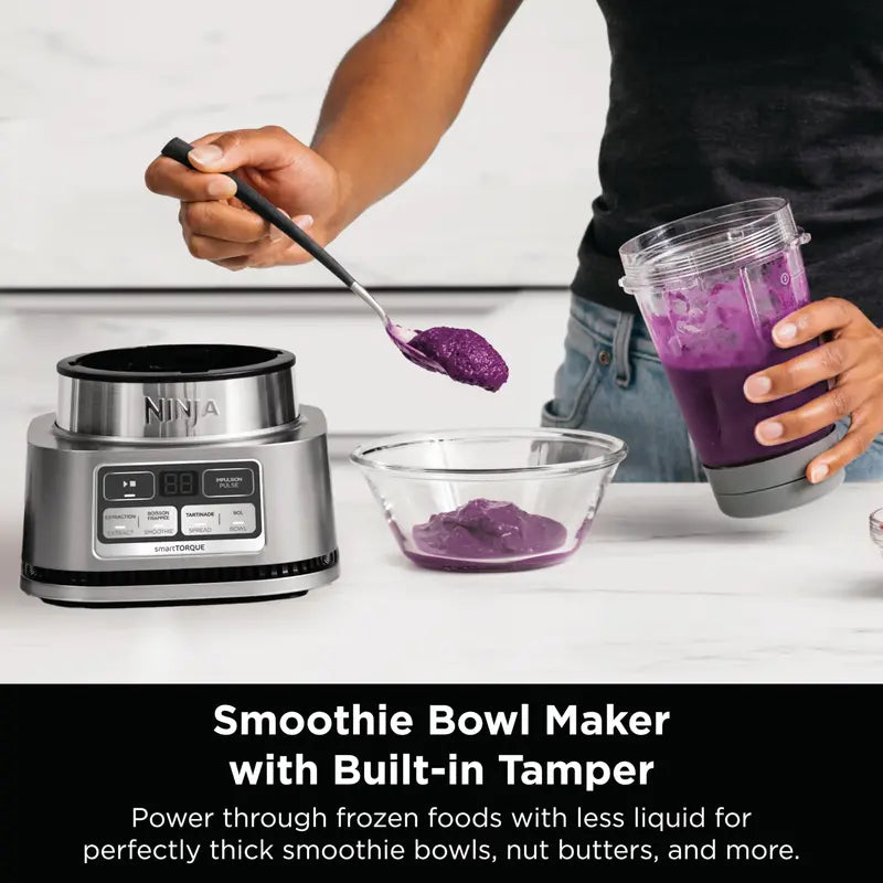 Ninja SS101 SmartTORQUE Stainless Steel Multi-Function Kitchen System – Intelligent Power Blending & Processing