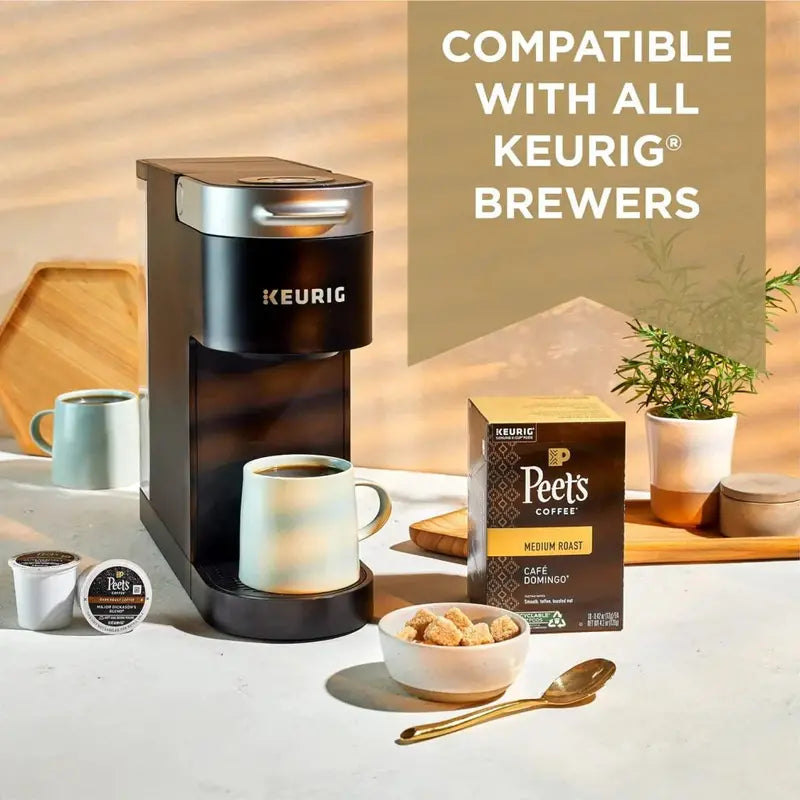 Peet's Major Dickason's Blend Dark Roast K-Cup Pods – Bold, Smoky, Full-Bodied Flavor