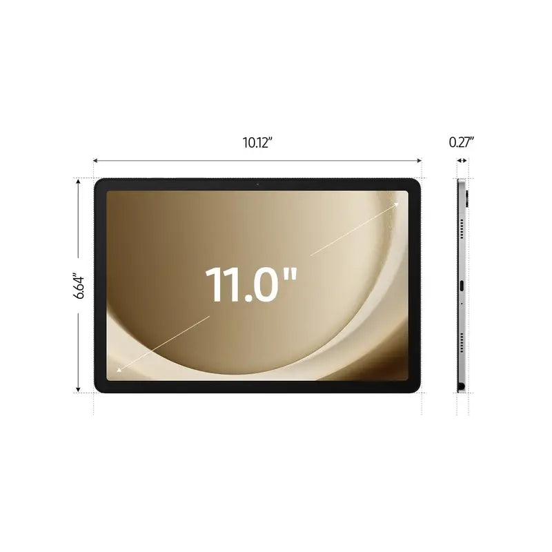 Samsung Galaxy Tab A9+ 11″ Tablet, 64GB, Silver – Family Entertainment, Android