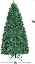Premium Hinged Pre-Lit Artificial Spruce Christmas Tree
