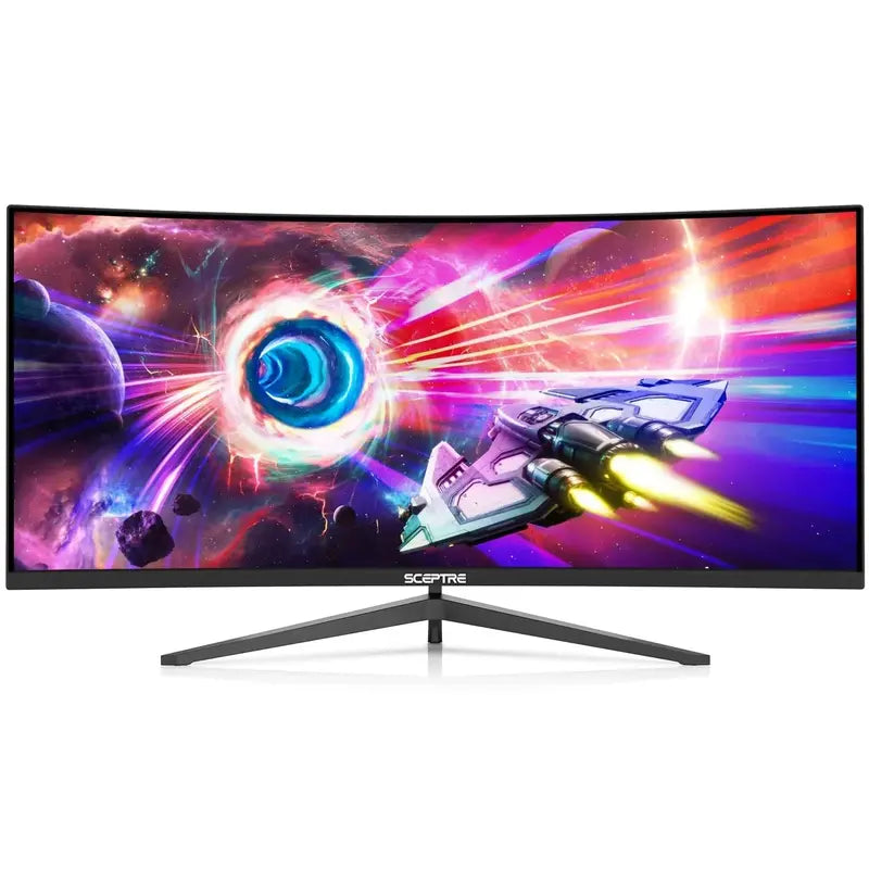 Sceptre 34-Inch Ultrawide WQHD Gaming Monitor – 165Hz Refresh Rate, Curved Design