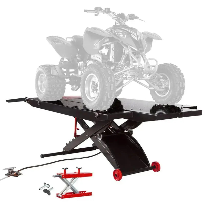 ProLift ATV Lift Table & Center Jack – Heavy-Duty Service Platform with Adjustable Height and Dual-Locking Safety Features