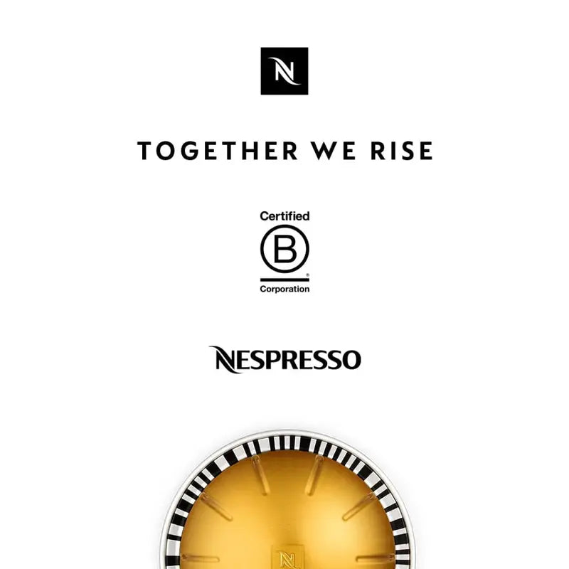 Nespresso Vertuo Melozio Decaffeinato Medium Roast Coffee Capsules, 30 Count, Compatible with Vertuo Machines