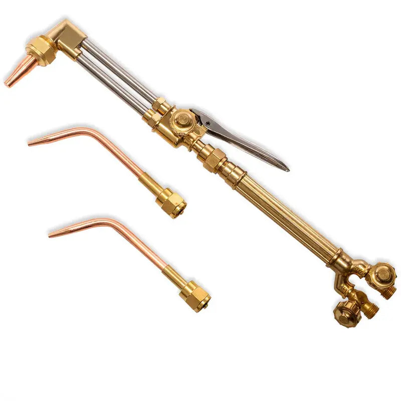 XtremepowerUS Victor-Style Oxy-Acetylene Welding Torch Kit with Regulators