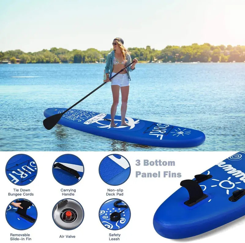 Premium Inflatable Stand-Up Paddle Board – 9.8/10/11 Foot Options with Complete Accessory Kit