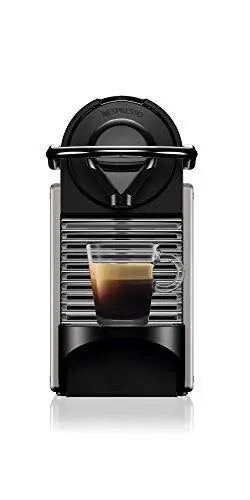 Nespresso Pixie Espresso Machine by Breville – Compact Titanium-Finish Coffee Maker