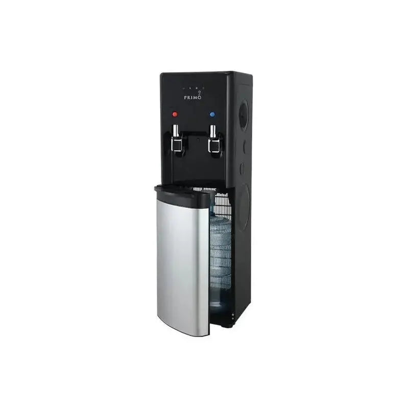 Primo Pro-Plus Bottom-Load Water Dispenser – Hot & Cold Dispensing, Sleek Black Finish, Touch-Free Options