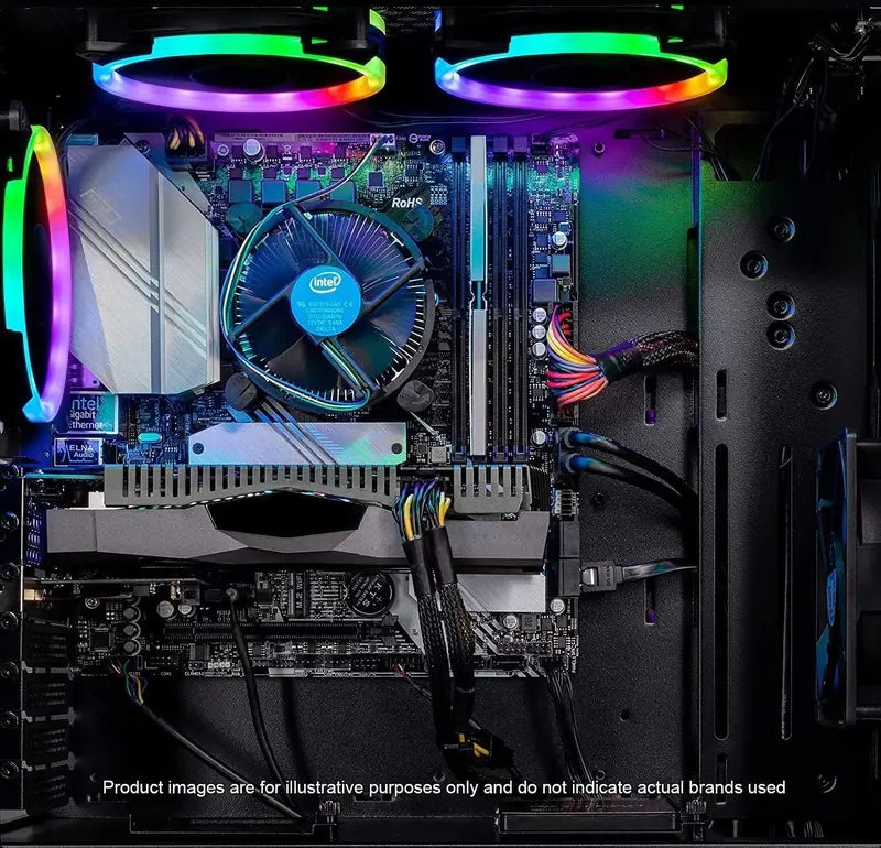 Shadow Gaming Desktop – Intel Core i7-13700F, NVIDIA RTX 4060, 16GB DDR4, 1TB NVMe SSD, 360mm AIO, Windows 11