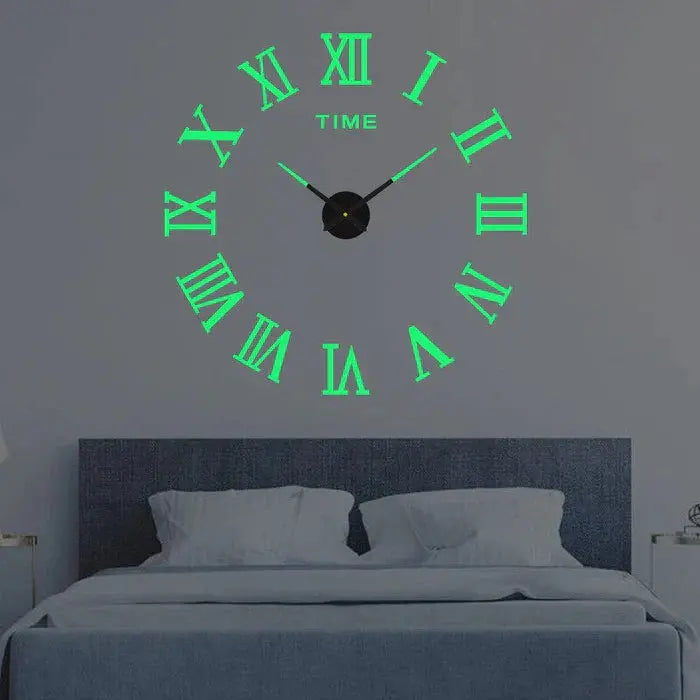 Silent Analog Wall Clock – Elegant Decorative Time Display