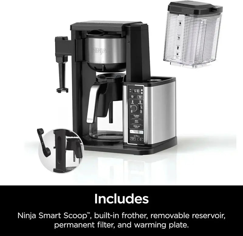 Multi-Method Hot & Iced Coffee Maker: Fast Cold Brew, 4 Brew Styles, 8 Customizable Sizes