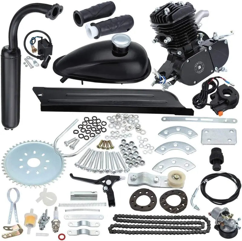 Sange 50cc 2-Stroke Gas Motor Kit – Fits 26–28-Inch Bikes, Air-Cooled, Fuel-Efficient Conversion