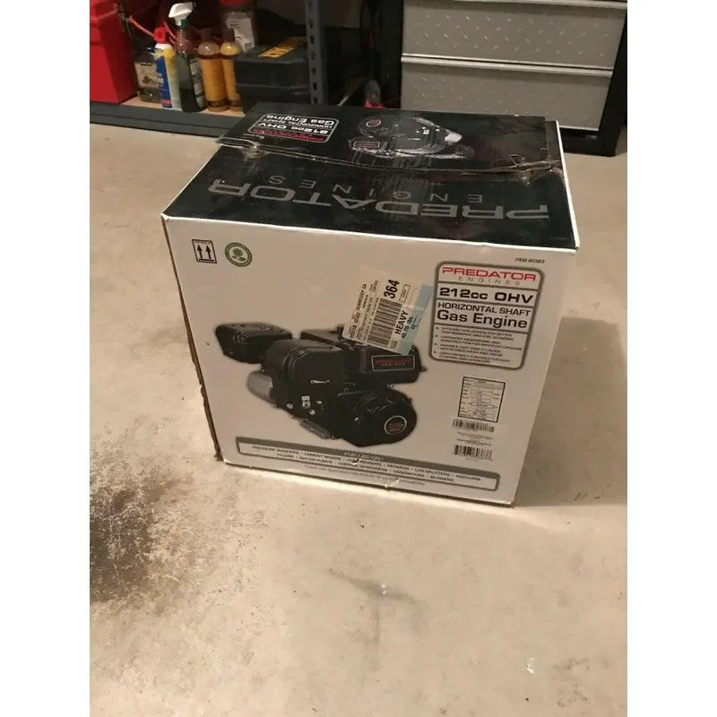 Predator 6.5 HP Horizontal Shaft Engine – 212cc Commercial-Grade Power Unit
