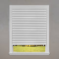 Redi Shade Light Filtering Pleated Paper Window Shade, White - 6 pack