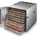 Septree Commercial Food Dehydrator – 10-Tray Capacity, Precise Temperature Control