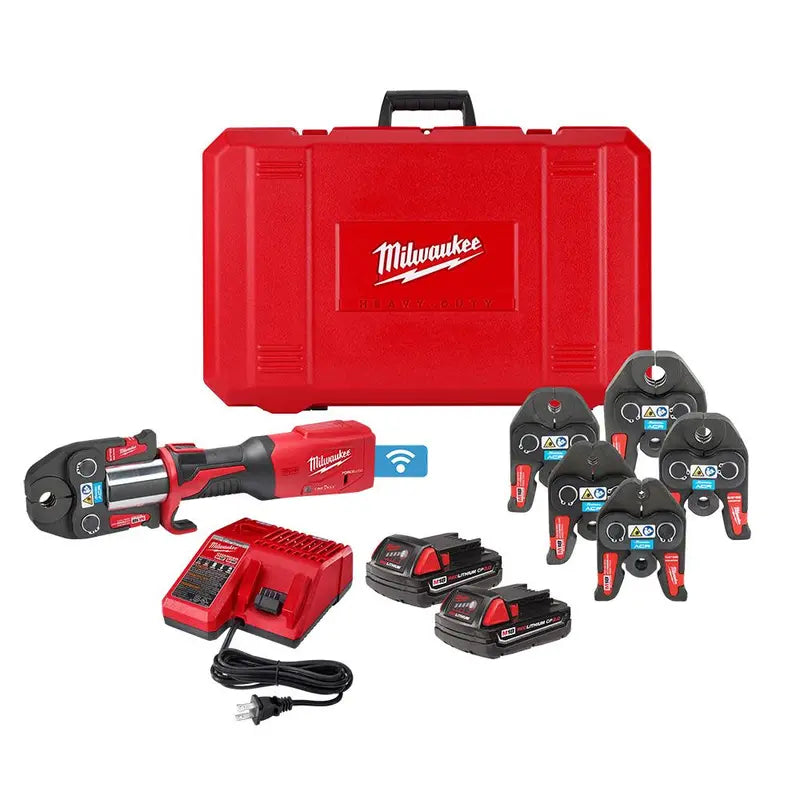 Milwaukee M18 FORCE LOGIC Press Tool with ONE-KEY – 1/2″ Crimping System