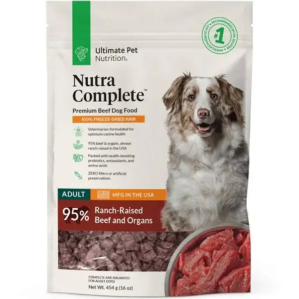 Nutra Complete Beef Dog Food, 16 oz – Ultimate Pet Nutrition