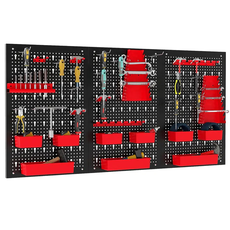 Heavy-Duty Utility Tool Storage Board – Modular Garage & Workshop Organizer Kit