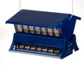 Woodlink Squirrel Resistant Hopper Metal Bird Feeder, Blue
