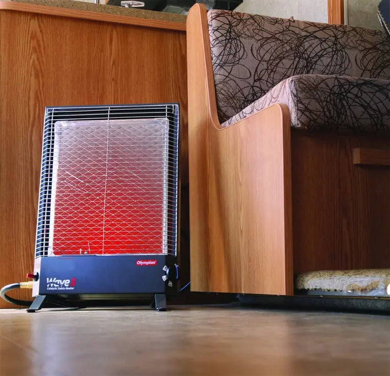 Olympian Wave-8 Catalytic Heater – 8,000 BTU LP Gas Unit