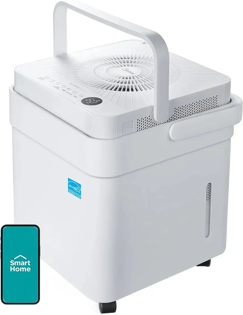 Midea Cube 35-Pint Dehumidifier – For Basements & Large Rooms up to 3,500 Sq. Ft.