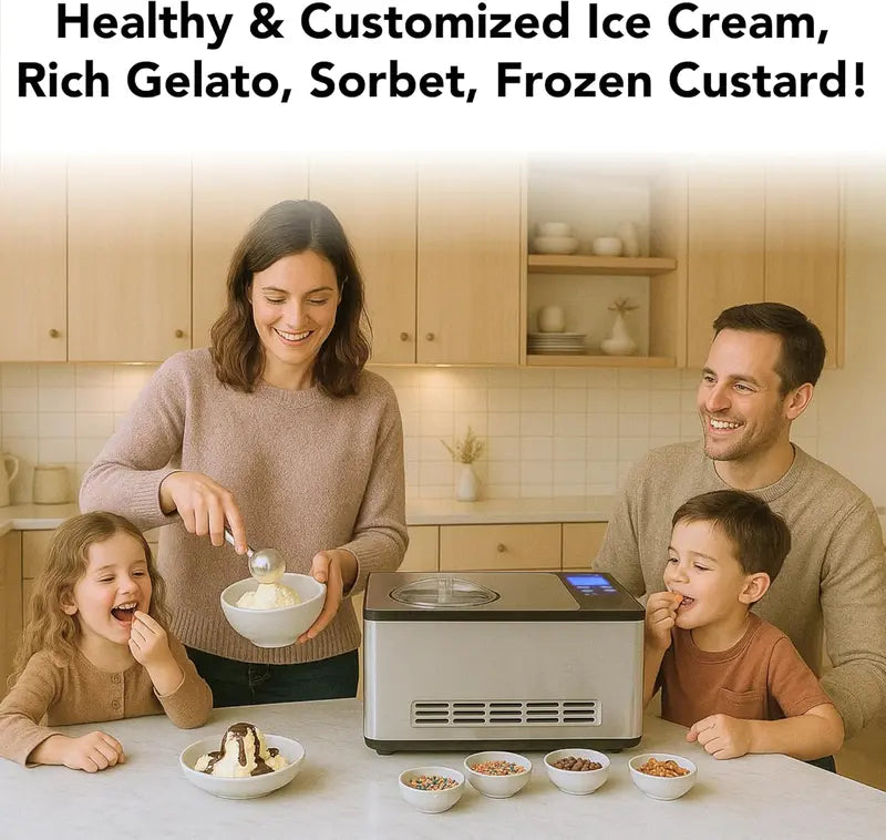 Whynter ICR-300SS Compressor-Powered Rolled Ice Cream Maker – 0.5-Quart Stainless Steel Unit