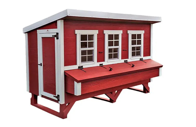 OverEZ XL Chicken Coop – Accommodates Up to 20 Chickens, All-in-One Enclosed Habitat