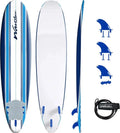 Wavestorm 8-Foot Foam Soft-Top Longboard – Wax-Free Classic Surfboard for All Skill Levels