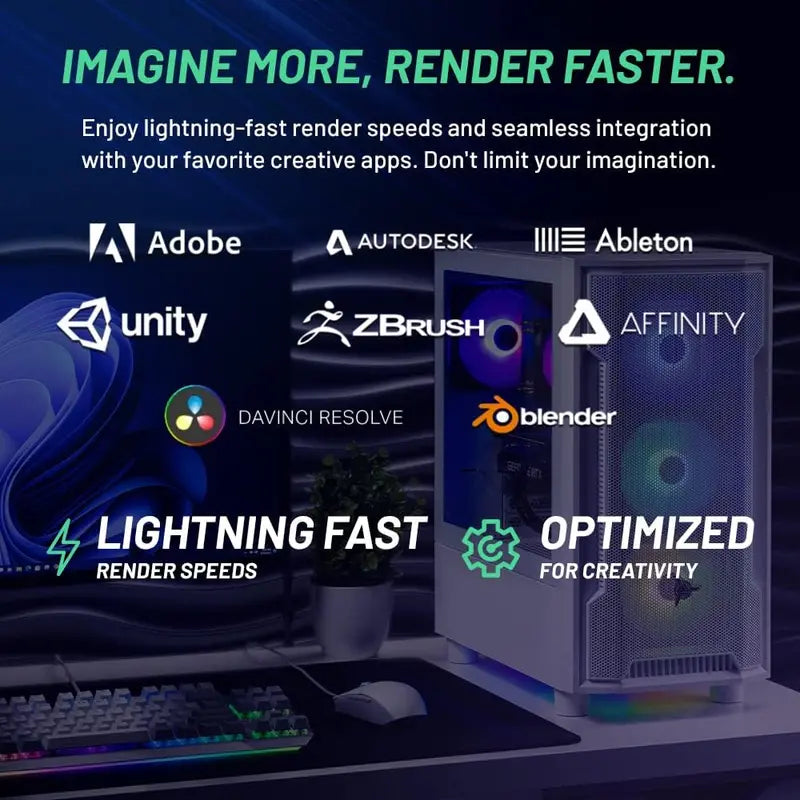 Shadow Gaming Desktop – Intel Core i7-13700F, NVIDIA RTX 4060, 16GB DDR4, 1TB NVMe SSD, 360mm AIO, Windows 11