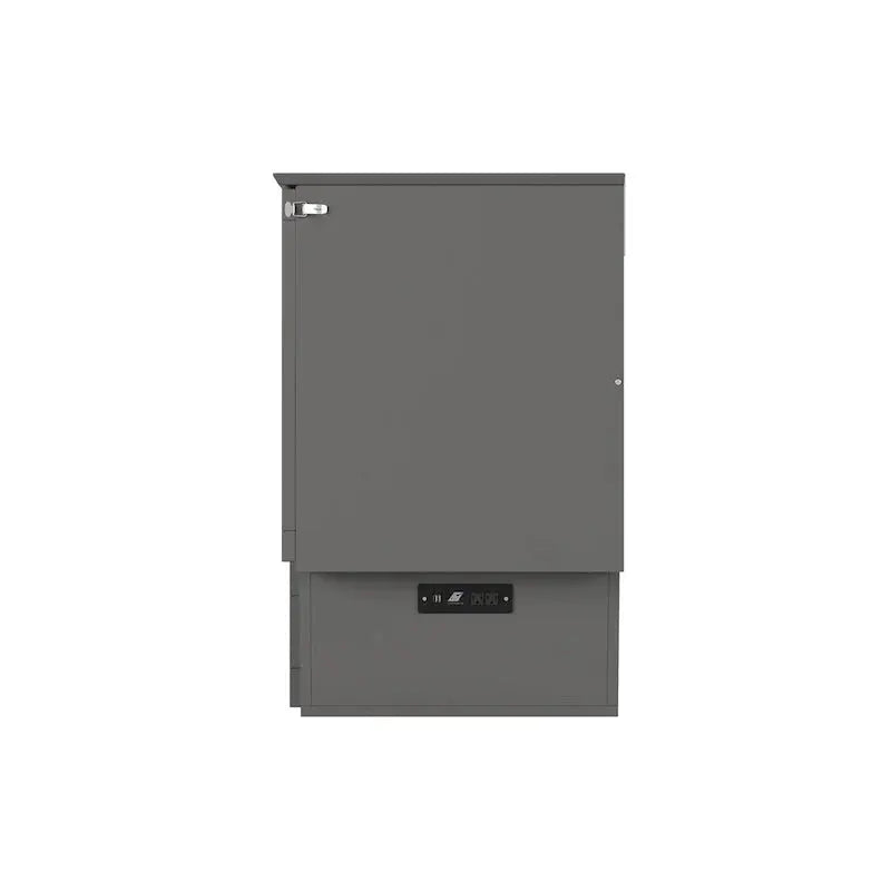 Monroe Full-Size Murphy Bed with Integrated Chest & Memory Foam Mattress